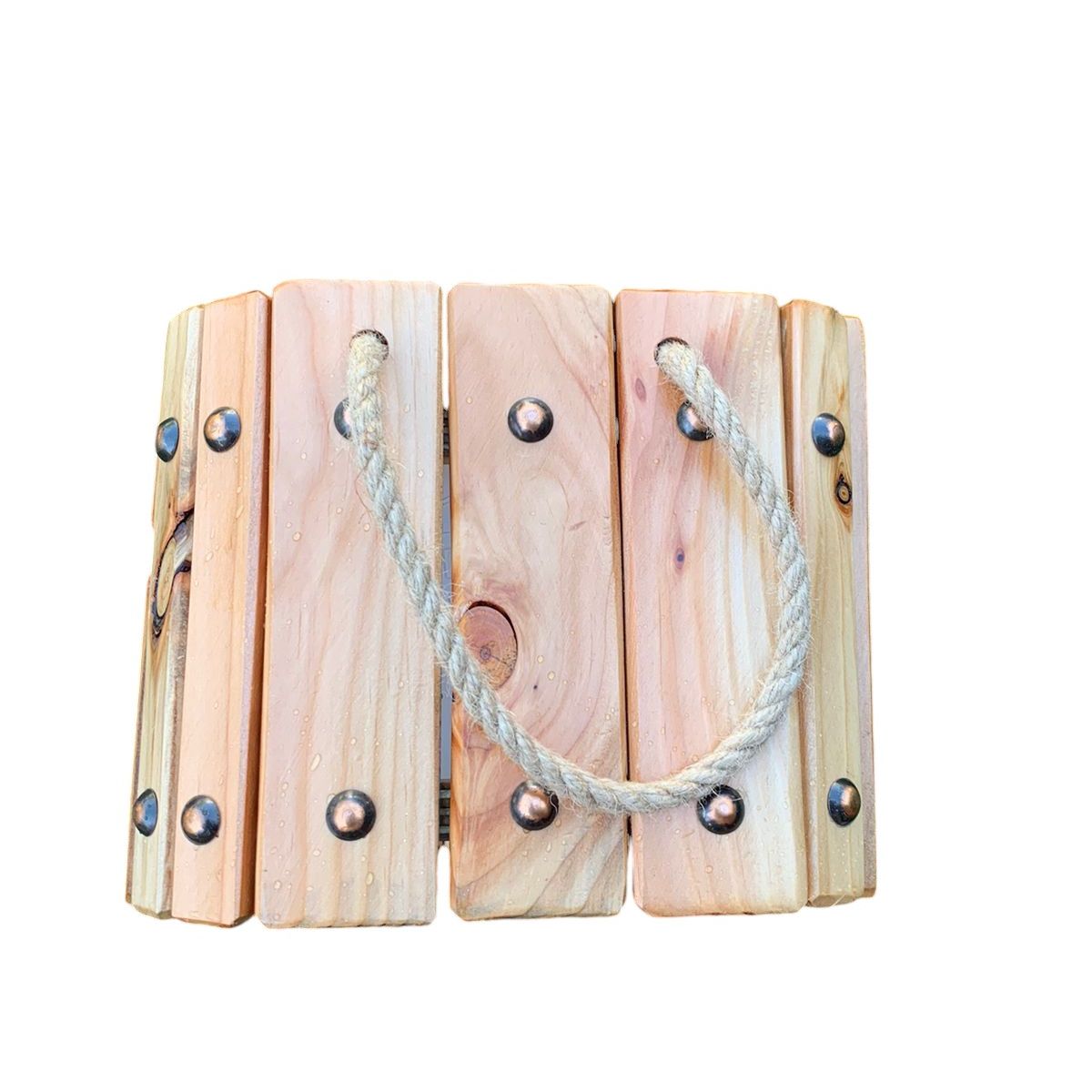 GENERICO - MACETERO MADERA Rústico