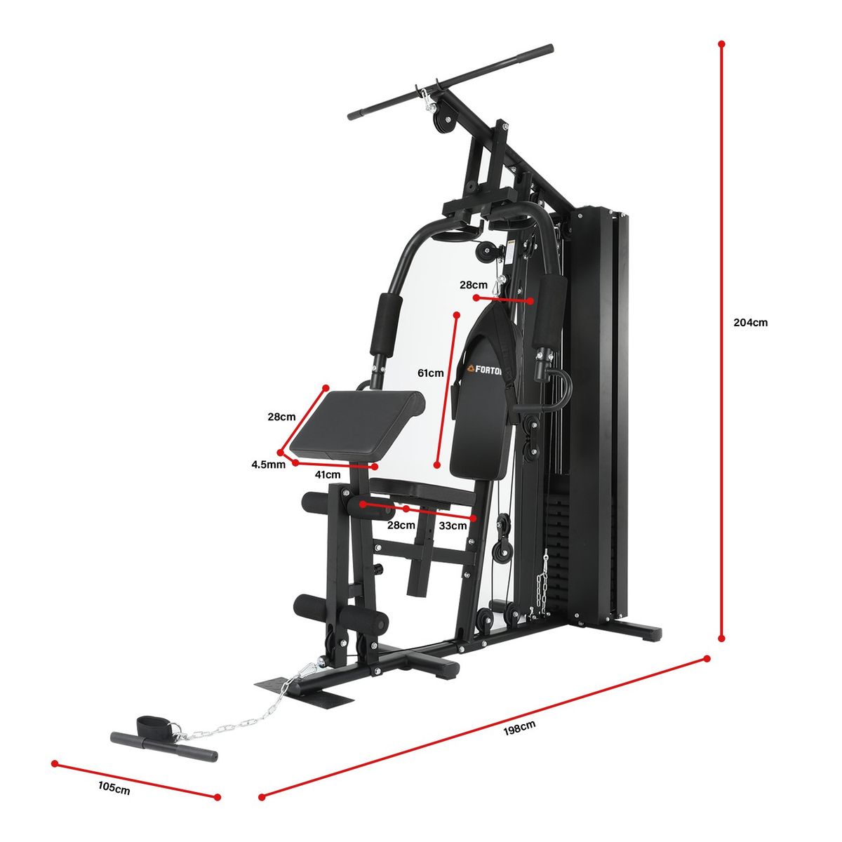 BASKO FITNESS - MAQUINA HOME + BICEPS