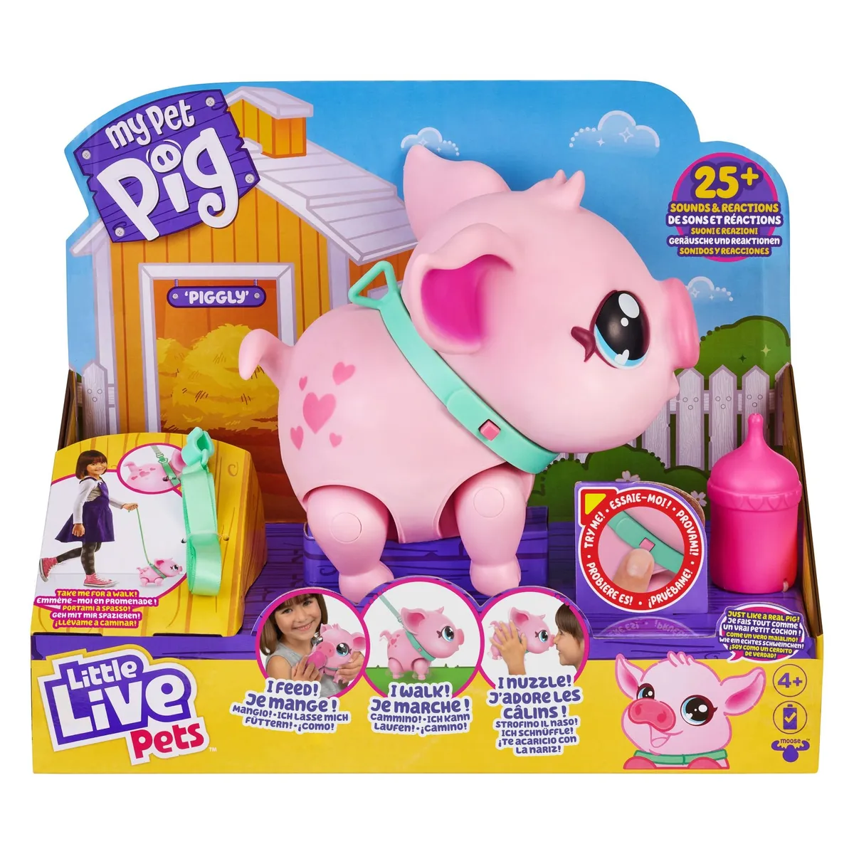 BOING TOYS - Little Live Pets Cerdo De Juguete Interactivo