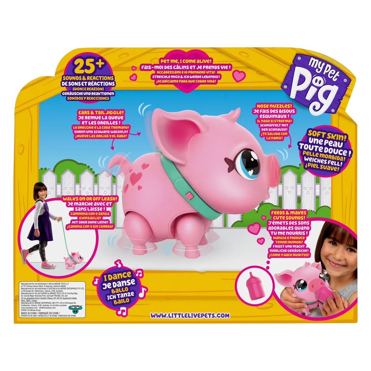 BOING TOYS - Little Live Pets Cerdo De Juguete Interactivo