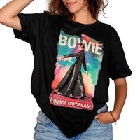 Polera original unisex de David Bowie diseño de Moonage Daydream