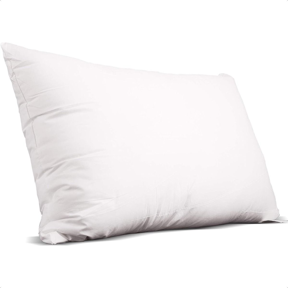 SUPERCENTER - Almohadas 40x70 Cm Unidades Firme Antiacaros Color Blanco