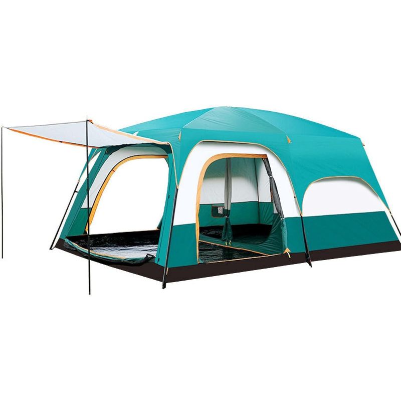 U BUY - Tienda Campaña Tienda Familiar 6-8Personas Impermeable verde