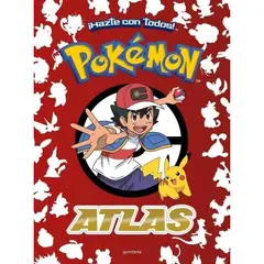 MONTENA - Libro Atlas Pokémon - The Pokémon Company
