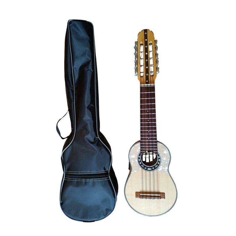 GENERICO - Charango Electroacústico Maestro Profesional Luthier Pedro Quispe Torrez