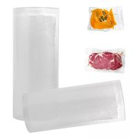 2 Rollo De Bolsa Vacio Gofrada 20cm X 15mts