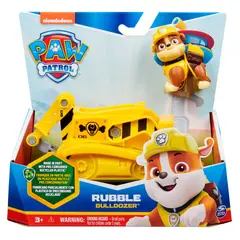 PAW PATROL - Vehículo Sostenible Rubble Con Figura