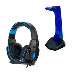 KOTION EACH - Pack Audífono Gamer Kotion + Stand Azul