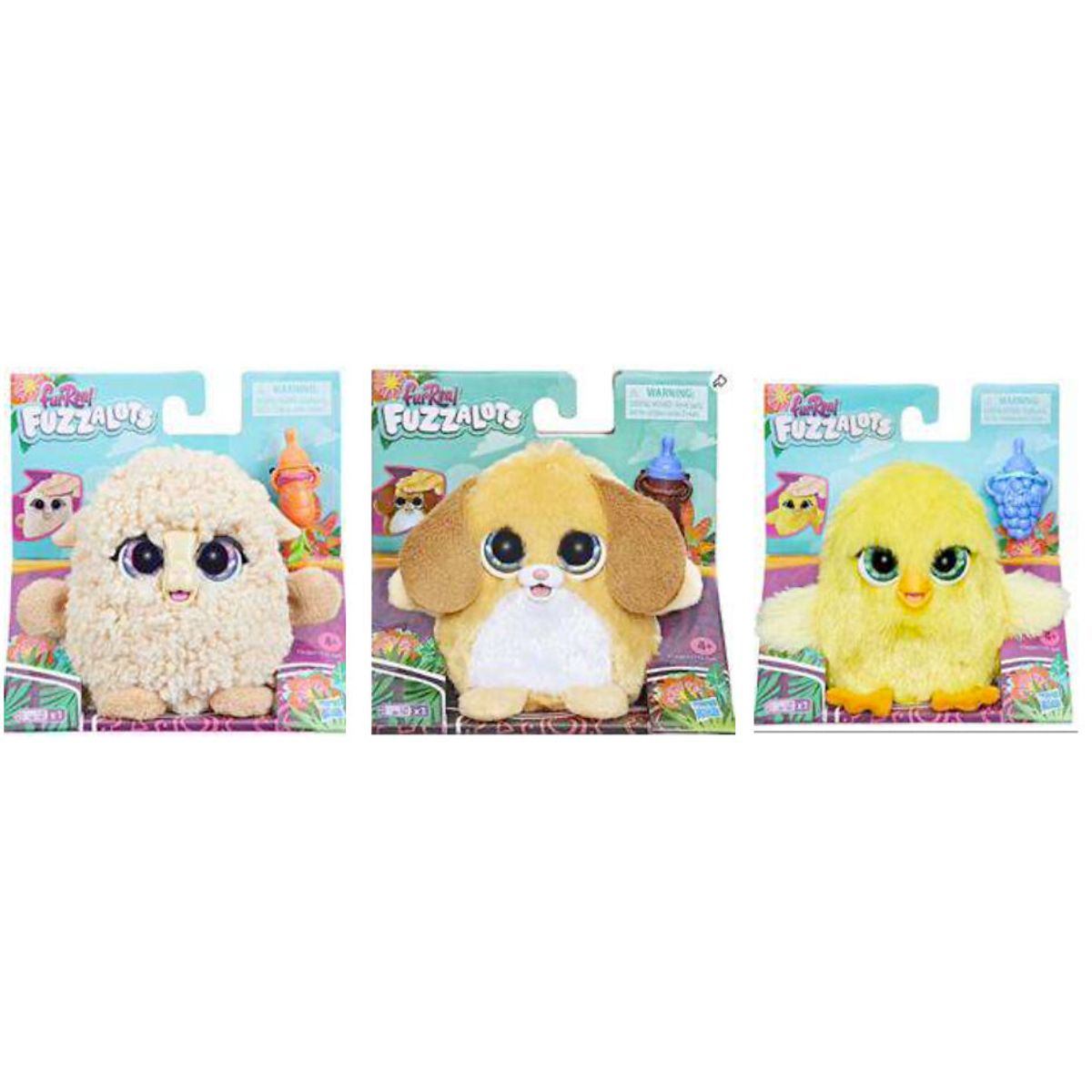 JUST PLAY - Peluche Interactivo Fuzzalots Furreal Surtido