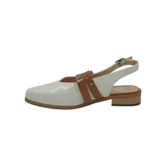 PAND G - Zapato Blanco Bajo Mujer