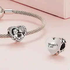MAGGIE'S CARE - Charm Niña Maggie´s Care Plata