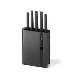 RICHARDSON SHEFFIELD - SET 5 CUCHILLLOS EDGE NEGRO EN TACO, 6 PZ