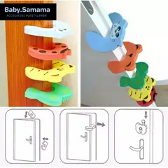 GENERICO - Pack 2 unidades topes de puertas diseño de mariposa