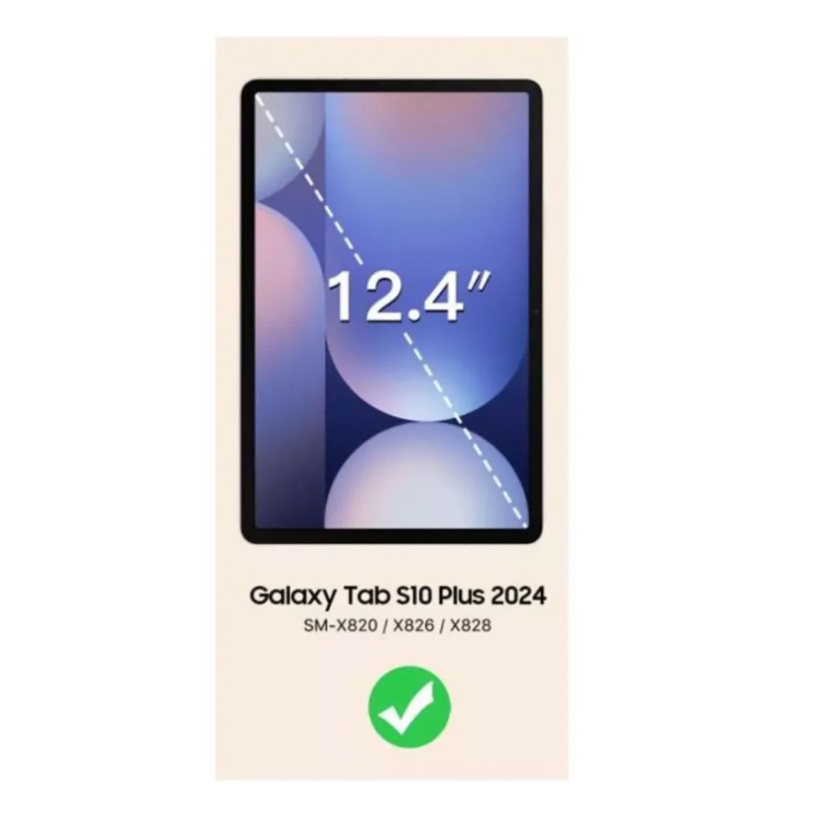 JOIGO - Funda Smart Cover Para Tablet Samsung S10 Plus 12.4 Azul