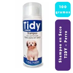 DRAG PHARMA - Tidy® Shampoo en Seco para Perros - 100 gramos