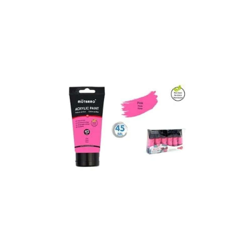 GENERICO - Pintura Acrílica Rosa 45 ML
