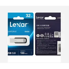 LEXAR - PENDRIVE 32GB 130MBS JUMPDRIVE M400