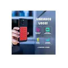 GENERICO - Funda De Succión De Silicona Para Teléfono Celular-GRIS