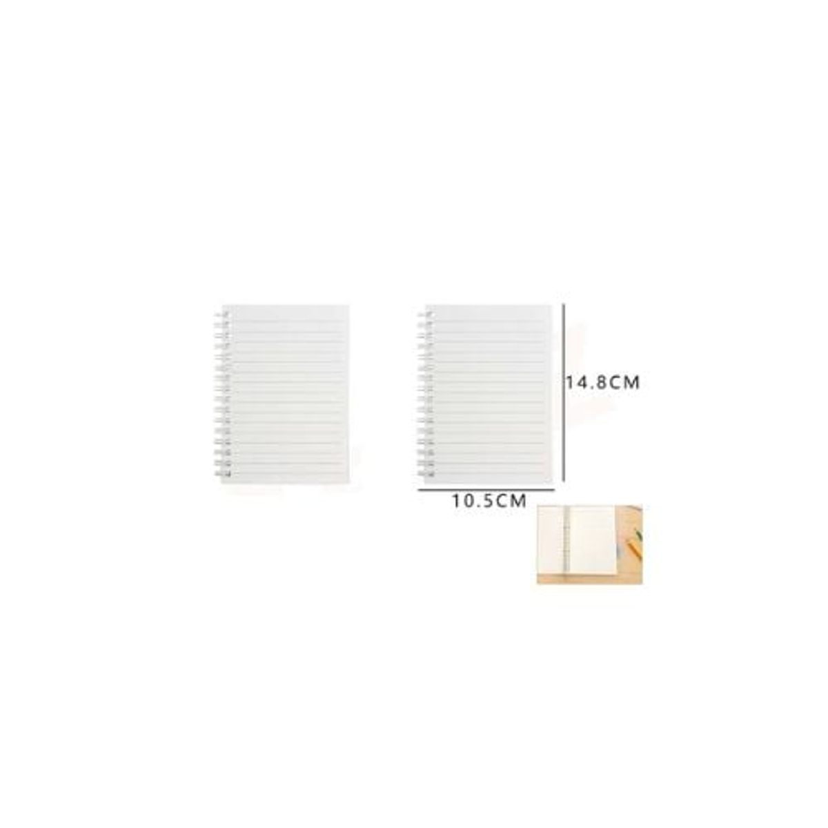 GENERICO - Libreta 80 Hojas 14 8 10 5 Cm