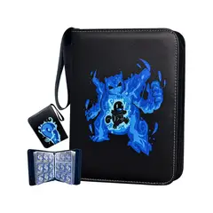 GENERICO - Álbum para 360 Cartas TCG 3,5'x2,5' Diseño Figura Azul
