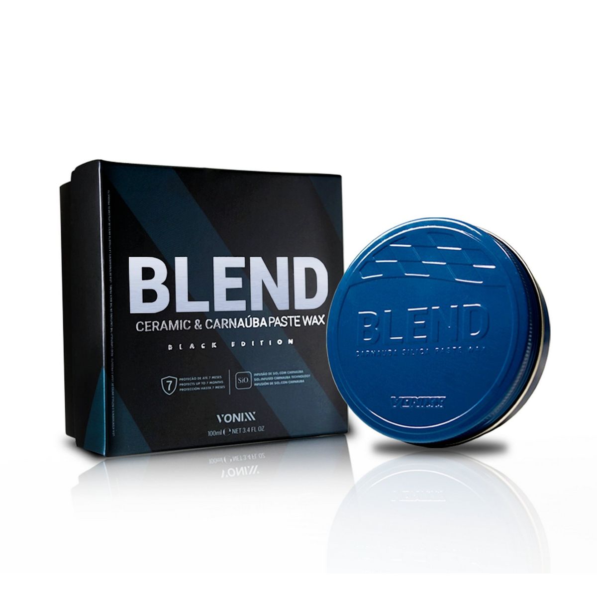 VONIXX - BLEND - PASTE WAX - Black Edition -  Cera para autos Oscuros con Sio2 - 100ml