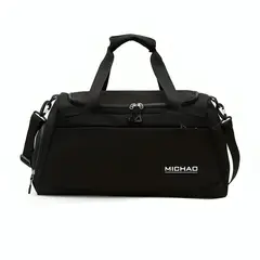 OEM - Bolso Deportivo Para Viaje Gym Impermeable Gran Capacidad negro