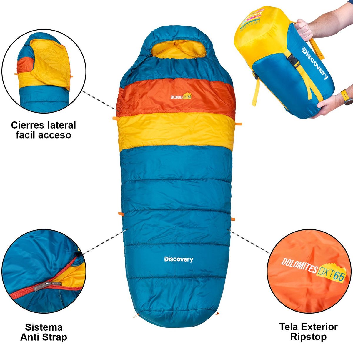 DISCOVERY - Saco de Dormir Dolomites DXT65 Twin Discovery -6º a 12º