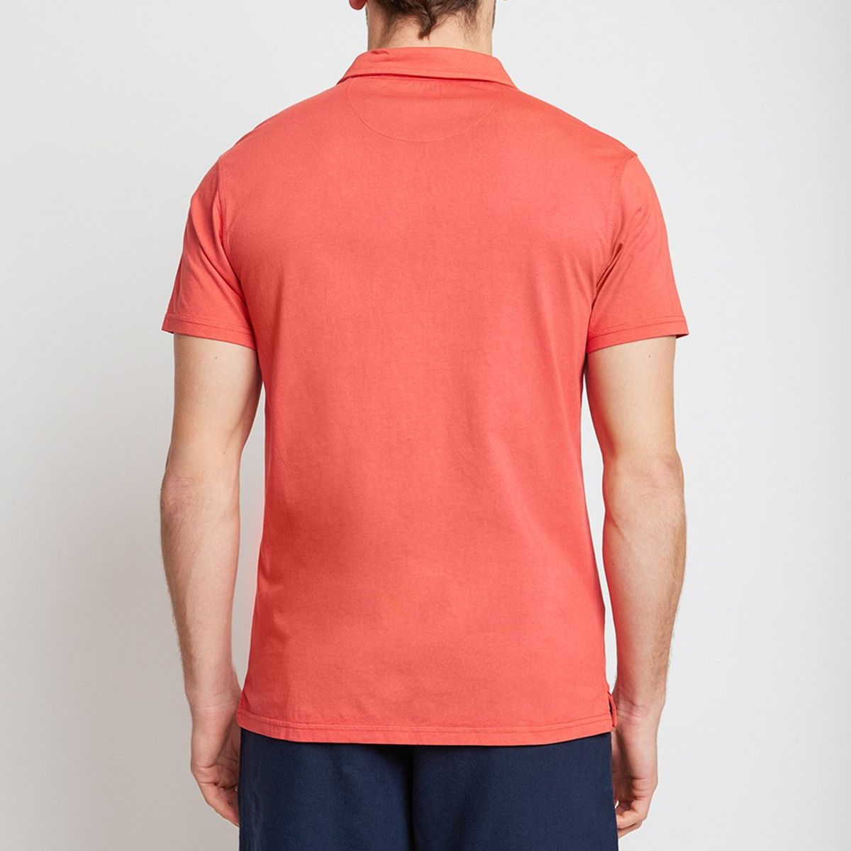 TRIAL - Polera Hombre Casual Algodón Polo Slim Marc Coral