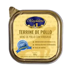 GRANJA MAGDALENA - Terrine de Pollo para Perro - 300 grs - Pet