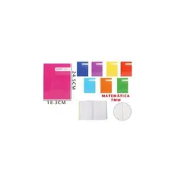 GENERICO - Cuaderno College Matemática 7Mm 24 5 18 3 Cm 80 Hojas