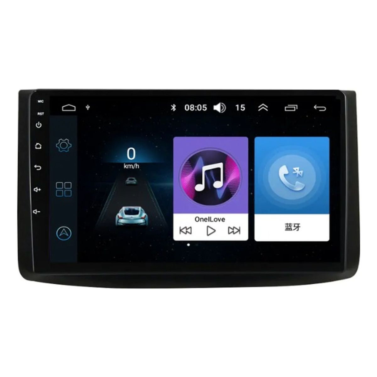 GENERICO - Radio Android Auto Apple Carplay 9 Pulgadas + Camara retroceso