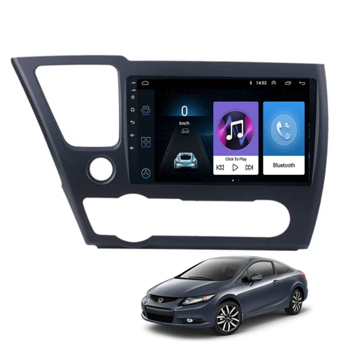 OEM - Radio Android Honda Civic 2013-2016  + Camara