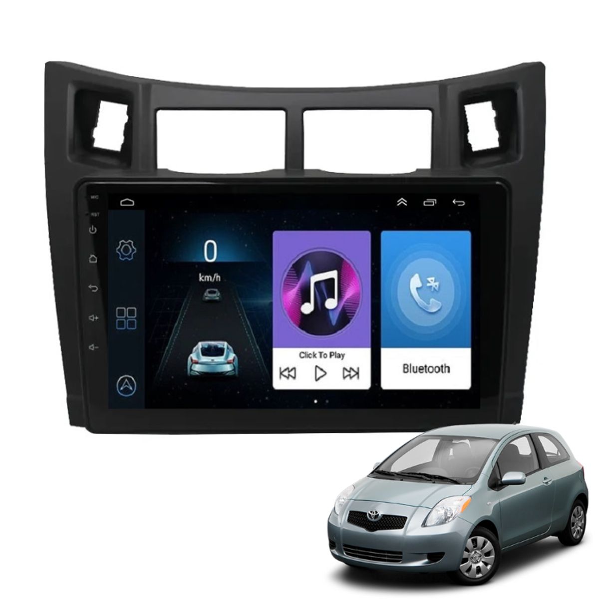OEM - Radio Android Toyota Yaris Sport 2006-2012 + Camara