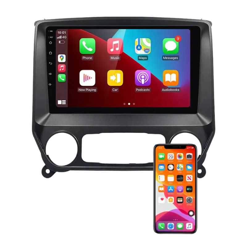 OEM - Radio Android Auto Carplay Chevrolet Silverado 2014-2017