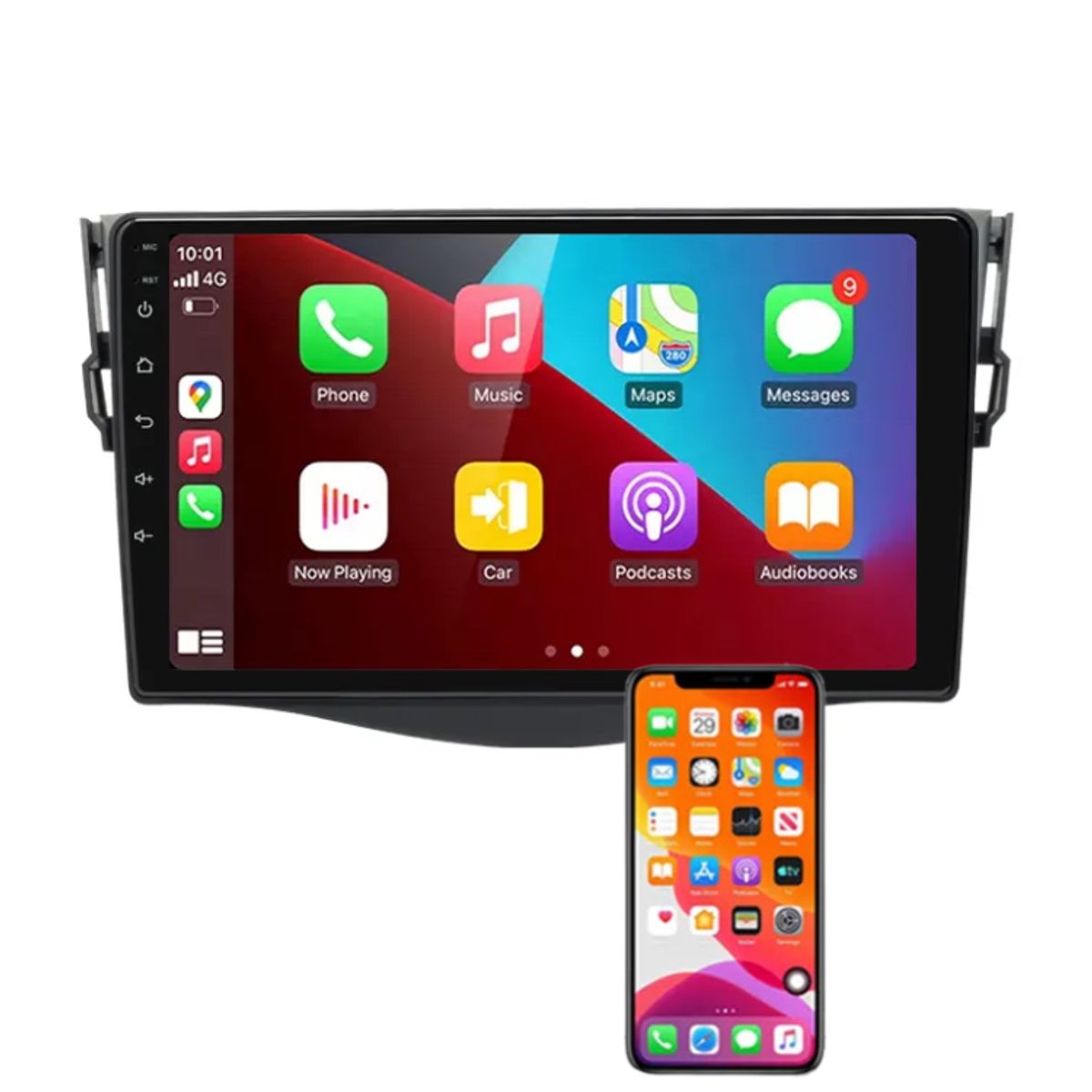 OEM - Radio Android AutoCarplay Toyota Rav4 2006-2012 -2gb32gb