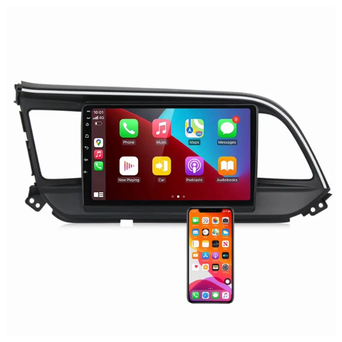 Radio Android Auto Carplay Hyundai Elantra 2016-2019, marca OEM - Foto Principal
