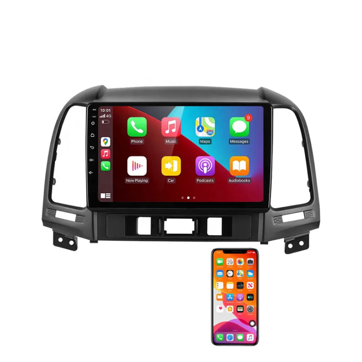 OEM - Radio Android Auto Carplay Hyundai Santa Fe 2006-12