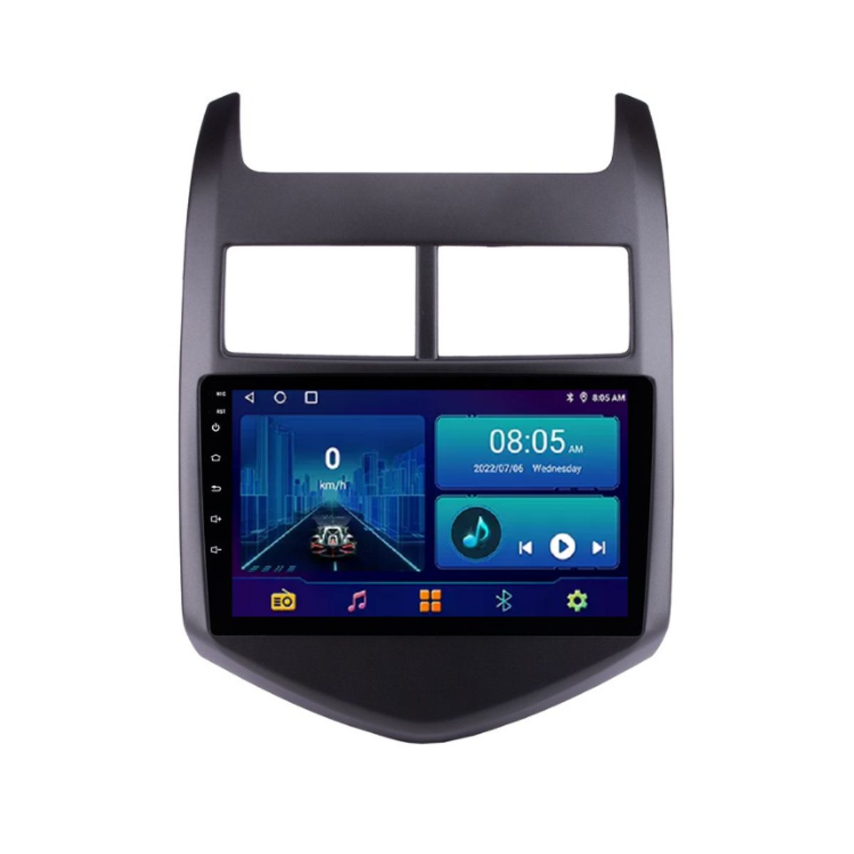 Radio Android Auto Carplay Chevrolet Sonic, marca OEM - Foto 2