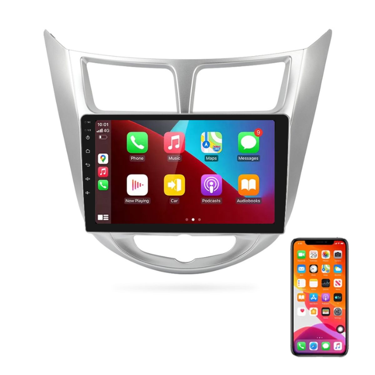 OEM - Radio Android Auto Carplay Hyundai Accent 2010-2020