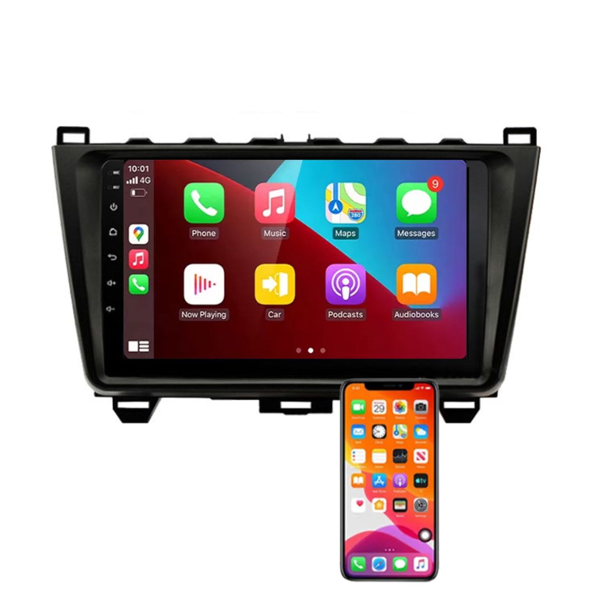 OEM - Radio Android Auto Carplay Mazda 6 2009-2013 +Cámara