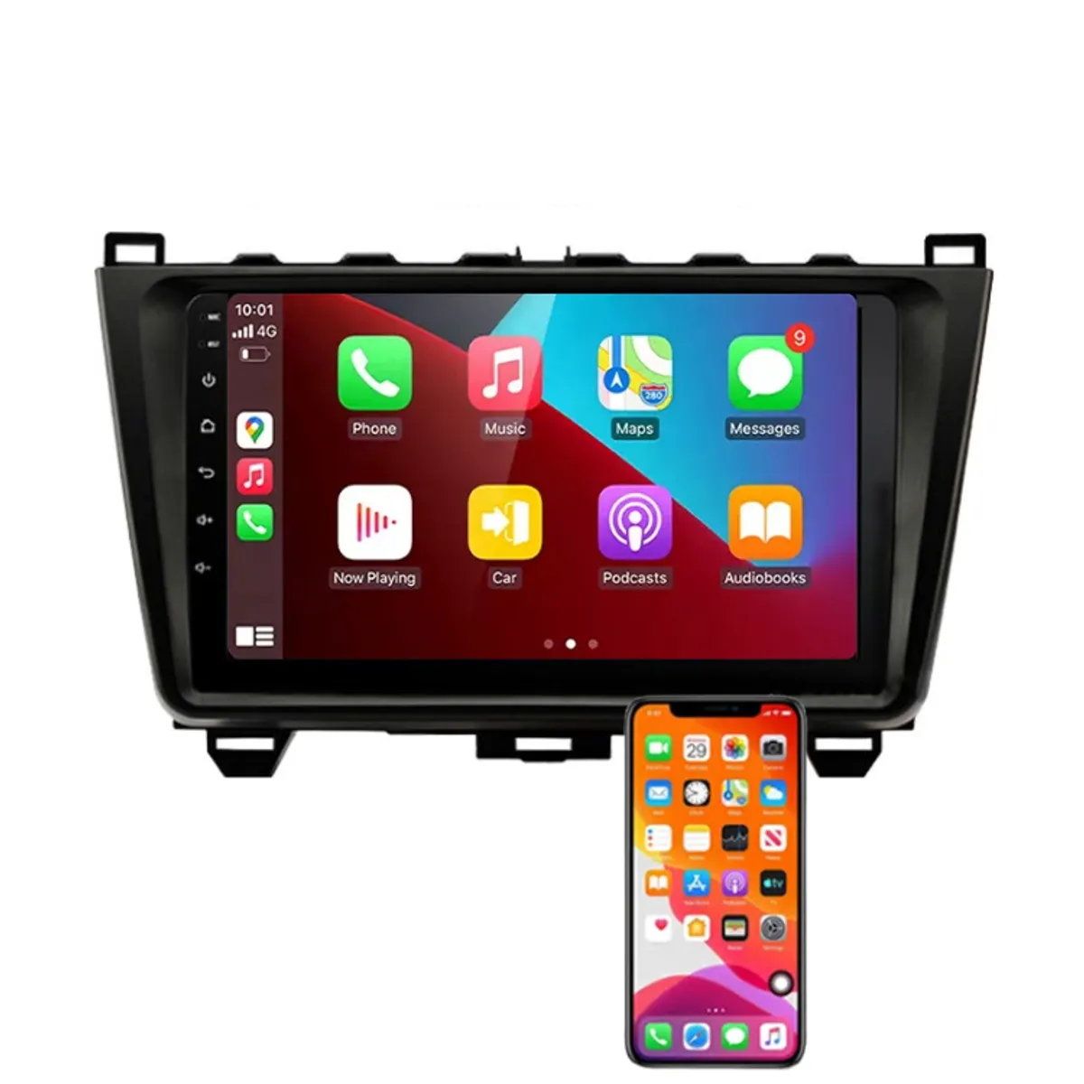 OEM - Radio Android Auto Carplay Mazda 6 2009-2013 +Cámara