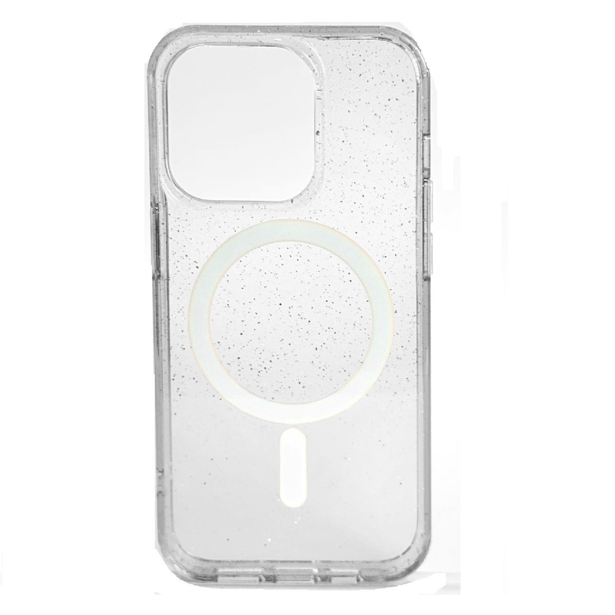 GENERICO - Carcasa Transparente iPhone 15 Pro Magsafe Antibacterial Mata 99% Bact