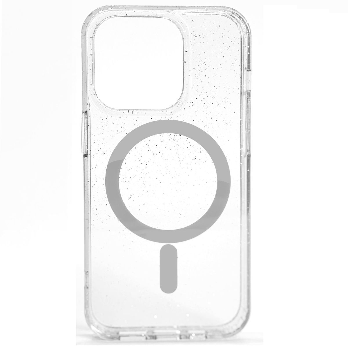 GENERICO - Carcasa Transparente iPhone 15 Pro Magsafe Antibacterial Mata 99% Bact