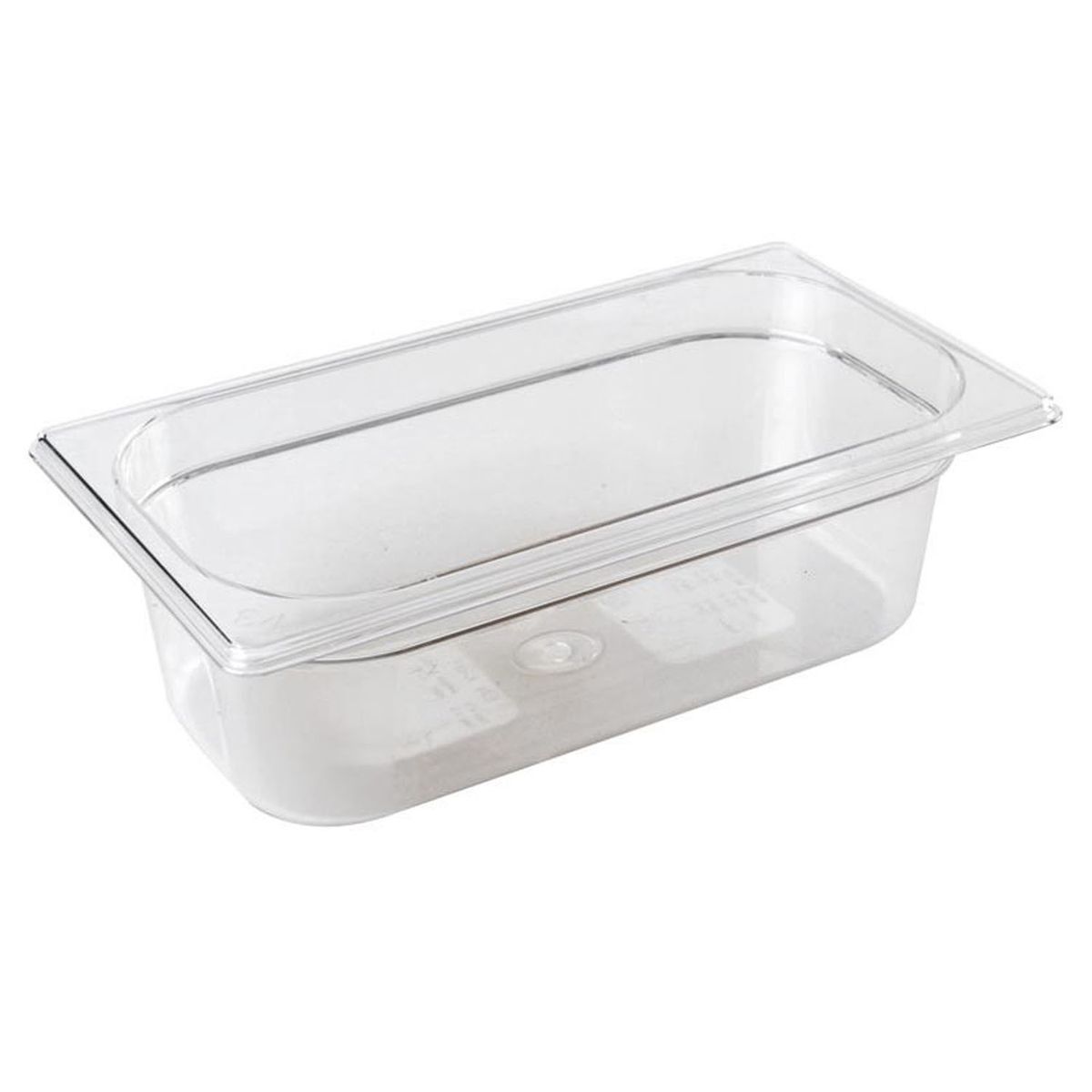 GENERICO - Recipiente GN policarbonato 1/3 x 10 cm
