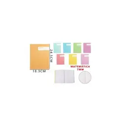 GENERICO - Cuaderno College Matemática 7Mm 24 5 18 3 Cm 80 Hojas