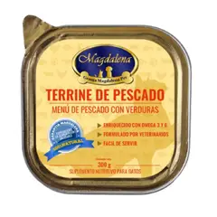 GRANJA MAGDALENA - Terrine Pescado para Gatos - 300 Grs - Pet
