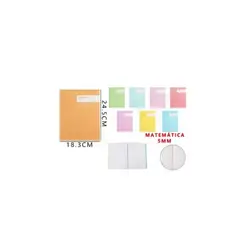 GENERICO - Cuaderno College Matemática 5Mm 24 5 18 3 Cm 80 Hojas