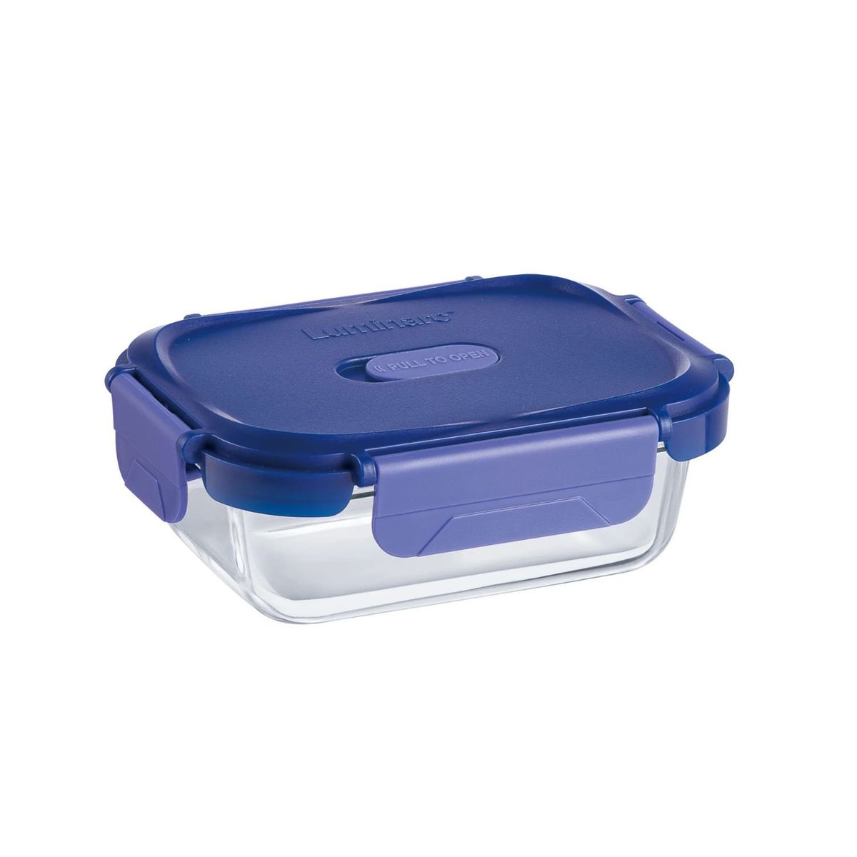 LUMINARC - Contenedor De Vidrio Hermético Rectangular 370mL Luminarc