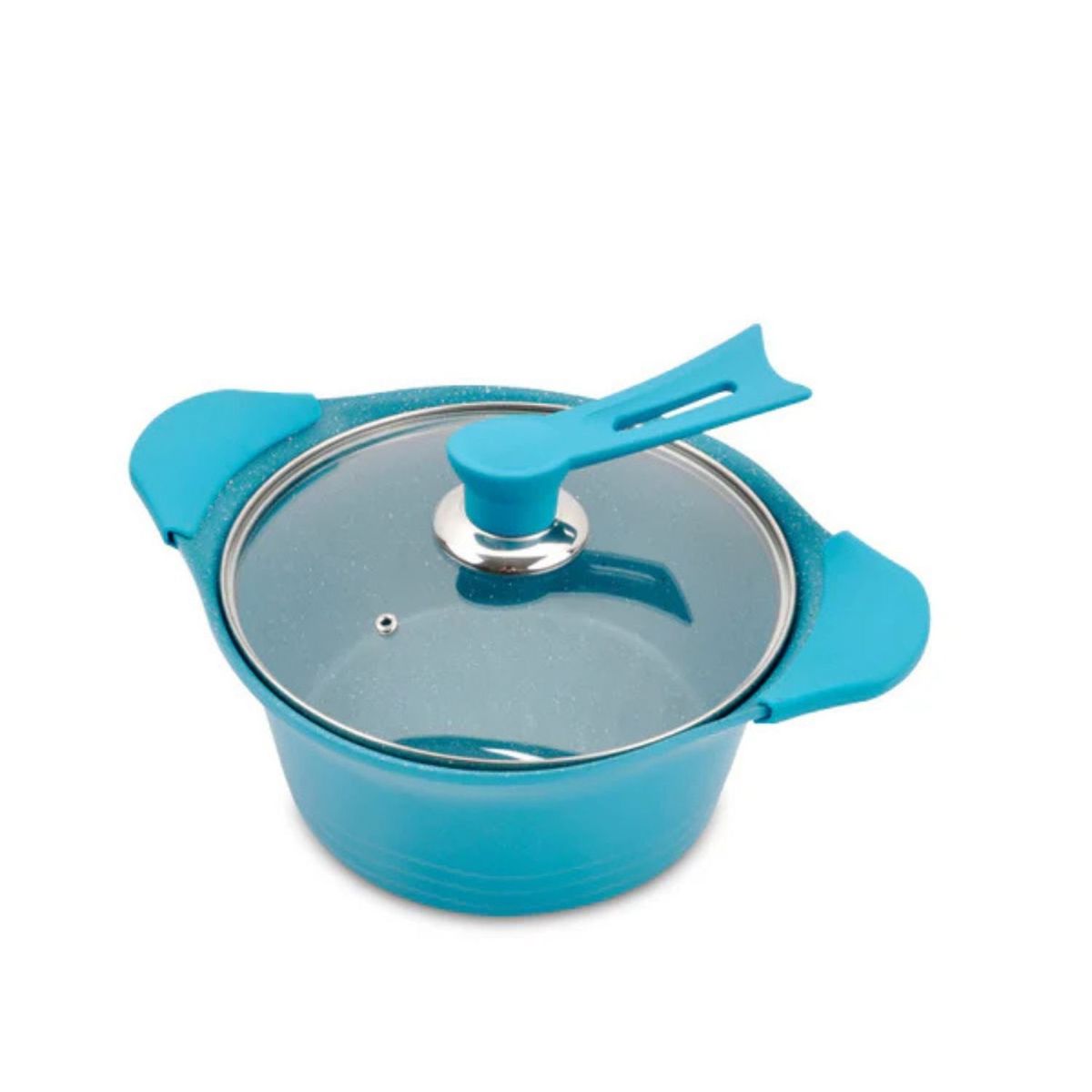 BOHLIER - Cacerola 24cm De Aluminio Calipso Bohlier Tapa De Vidrio