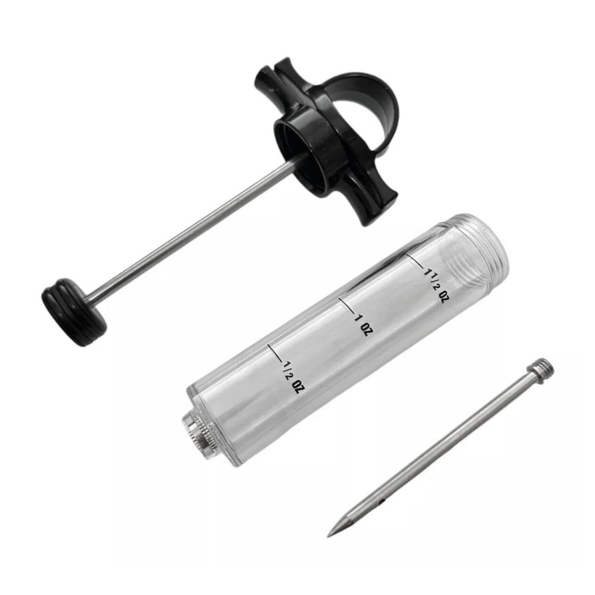 GENERICO - Jeringa De Cocina Inyectora 26cm Fontina De Plastico 50mL